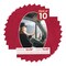 Red Suede Mat Board for 12x18 Frames - Oval Opening for 11x16 Photos